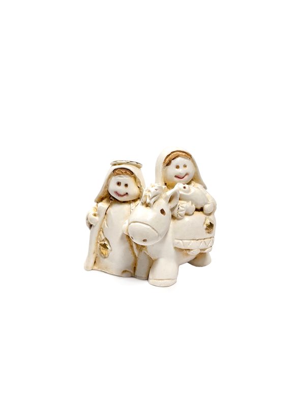 Small resin nativity scenes made in Italy