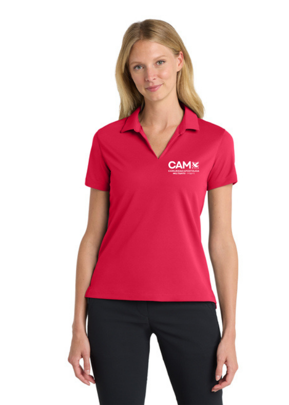 CAM "Comunidad Apostolica Militante" - Catholic Militant of Miami Official Nike Polos - Ladies