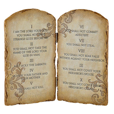 10 Commandments Plaque