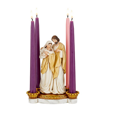 Holy Family Advent Candlhldr