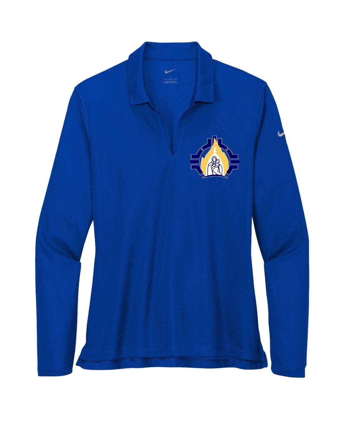 Schoenstatt Miami Women's Nike Dri-FIT Micro Pique 2.0 Long Sleeve Polo
