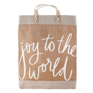Nat Market Tote - Joy To Wld