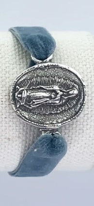 Silver Plated Guadalupe Bracelet