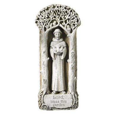 St. Francis Garden Plaque