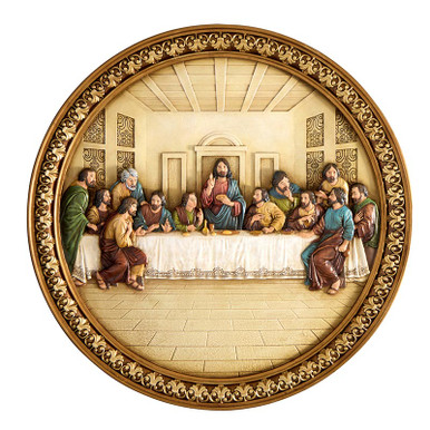 Last Supper Wall Plaque