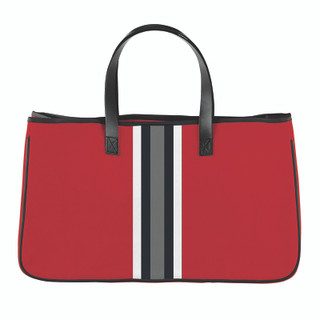 CollegiateTote-Red.White/Grey