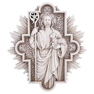 Christ The Good Shepherd Plaque