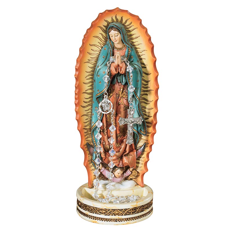 Our Lady of Guadalupe Rosary Holder