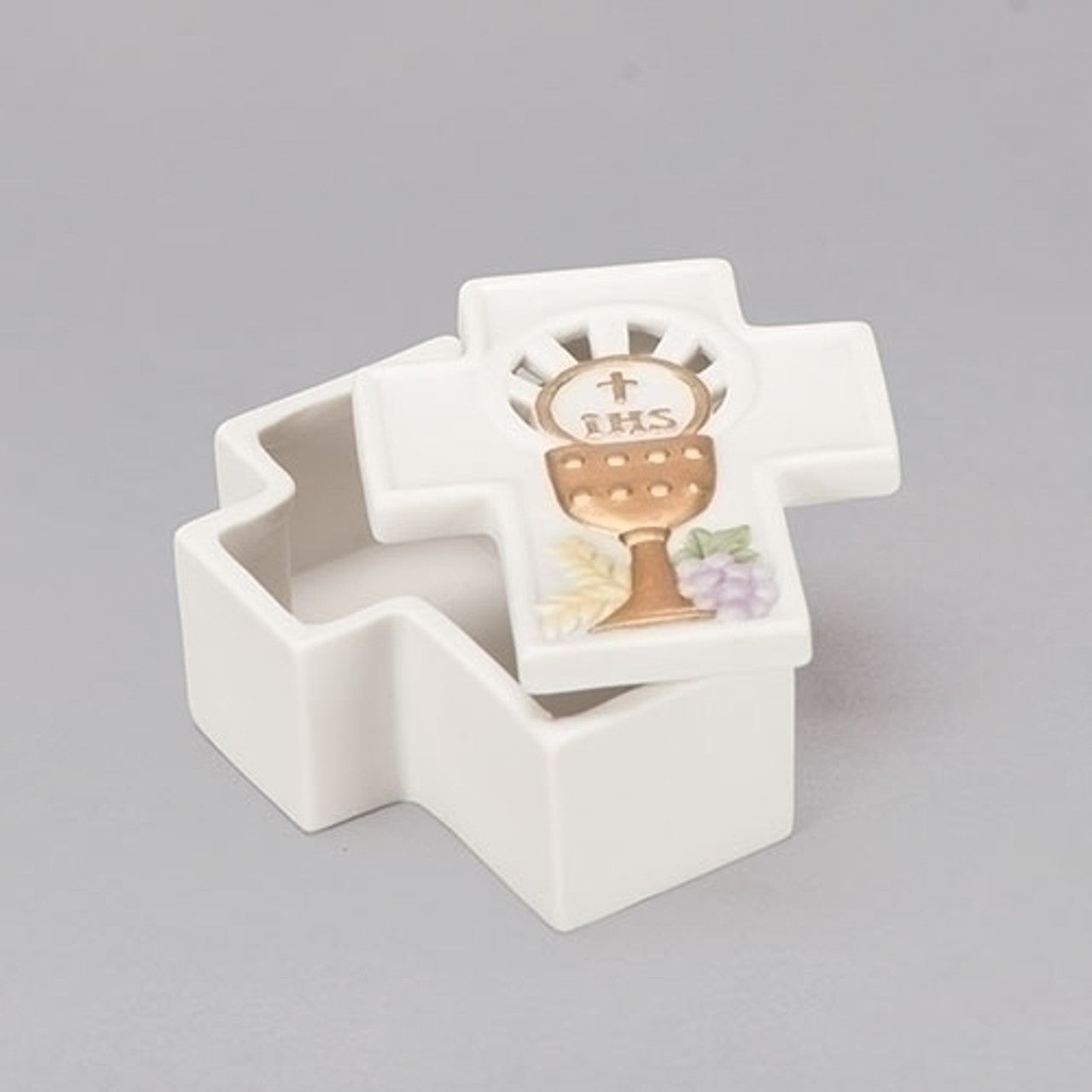 3"H Communion Keepsake Box