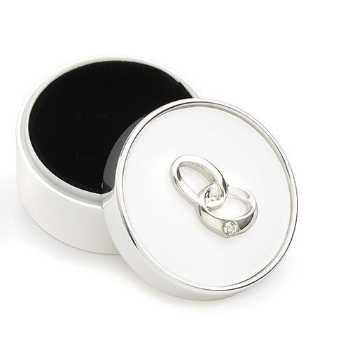 iameter Wedding Rings Box Silver
