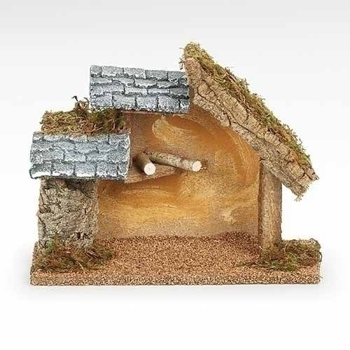 ITALIAN STABLE FOR SCALE NATIVITY FIGURES