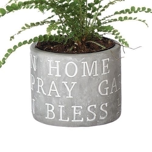 Roman Pot Home, Pray, Bless