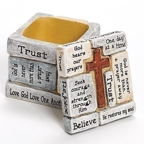 Roman - Giftware Collection, Keepsake Box, , Resin and Stone Mix, Home Decor, Adorable Gift, Durable, Highly Detailed