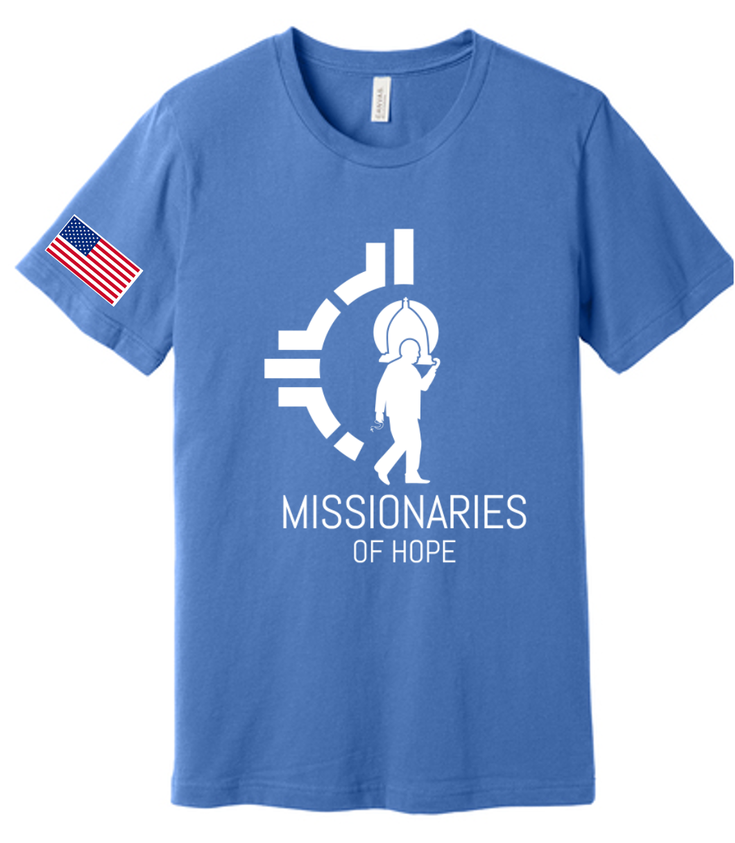 Missionaries of Hope - USA - T-Shirt - Faith-Inspired Apparel
