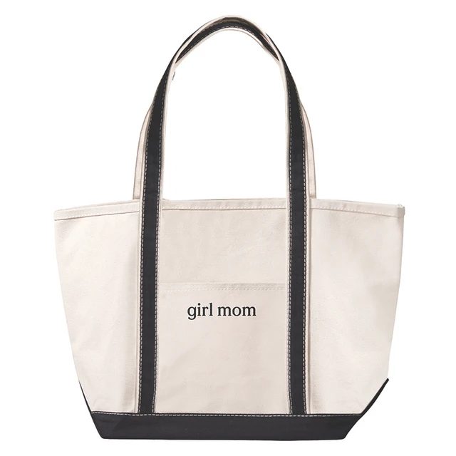 Canvas Tote-Girl Mom