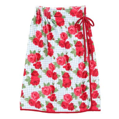 SpaWrap-BlueGingham+RedRoses