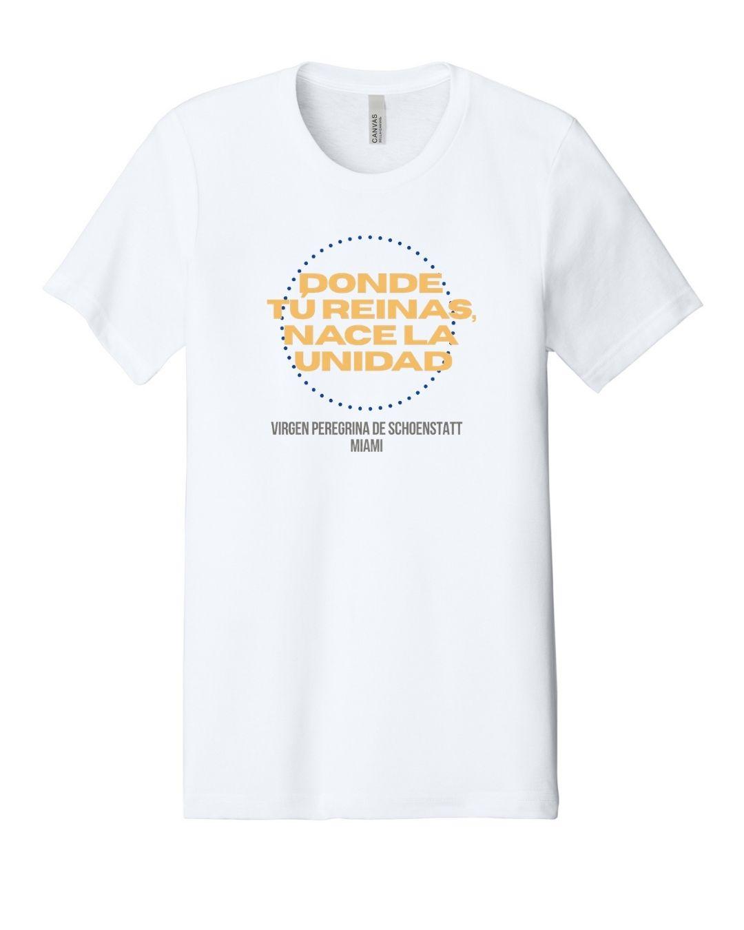 Donde Tú reinas nace la unidad Unisex Short Sleeve T-Shirt