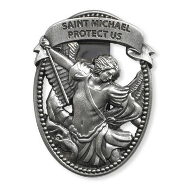 Visor Clip- St. Michael, 6-Pack