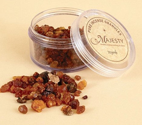 Majesty Incense : Frankincense & Myrrh 1.5 oz container