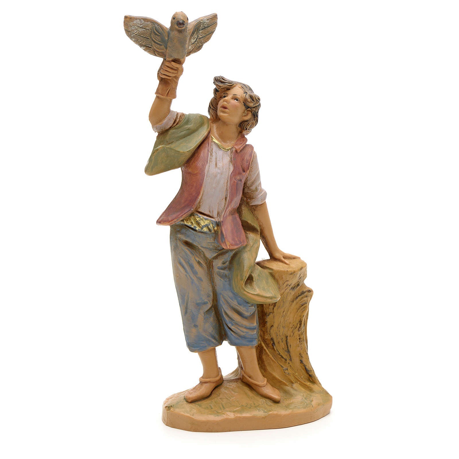 12" Jabin the Falcon Trainer Figure - Fontanini