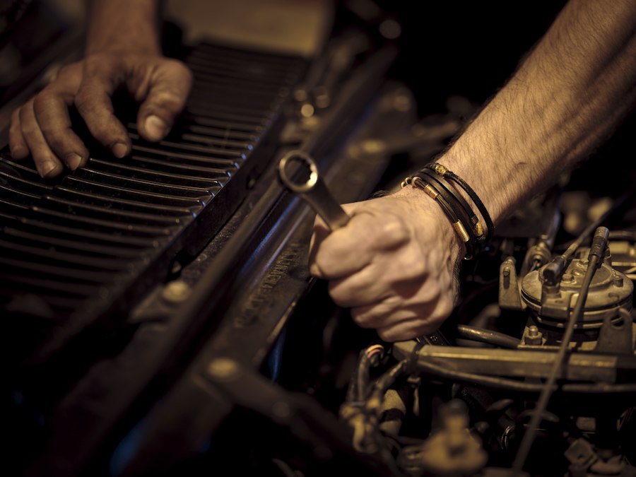 Engine, transmission and exhaust