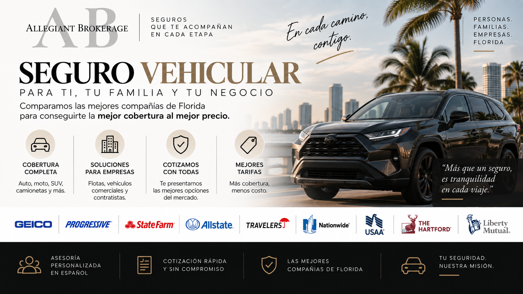 Seguro Vehicular Personal y Comercial